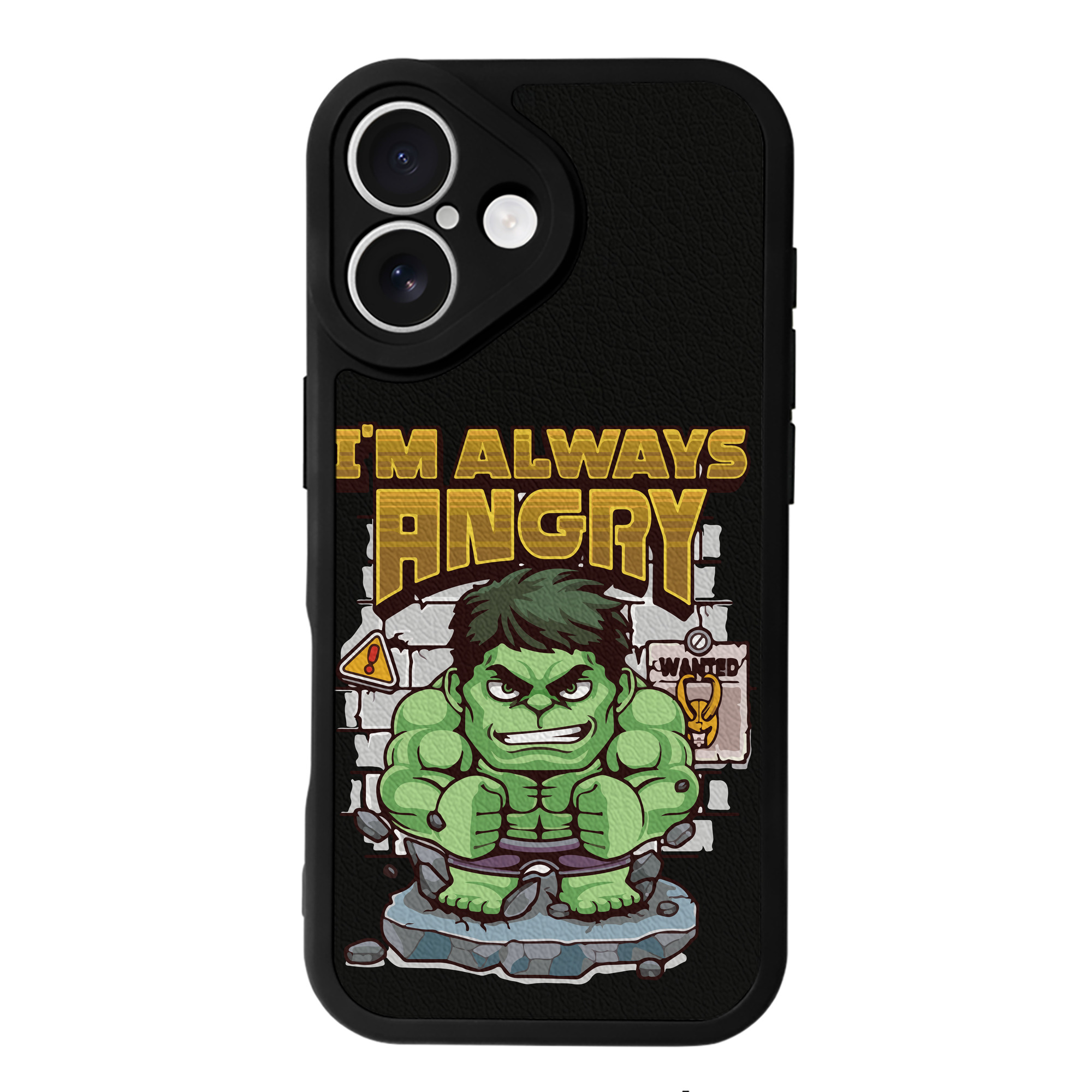 （画像用） アベンジャーズ The Avengers 【iPhone 16シリーズ対応】シリコンスマホケース（レザー調） 材質：シリコン